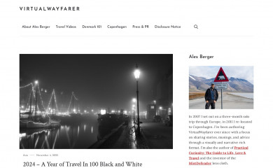 virtualwayfarer.com screenshot