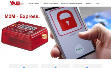 virtualarm.com screenshot