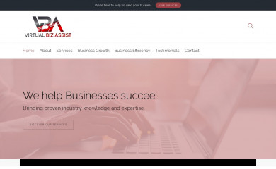 virtualbizassist.com.au screenshot