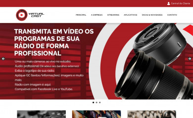 virtualcast.com.br screenshot