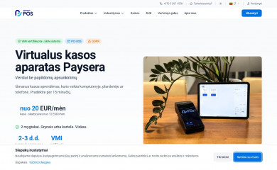 virtualikasa.lt screenshot
