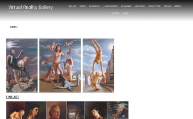virtualrealitygallery.com screenshot