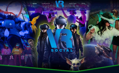 virtualrealitysocial.com screenshot