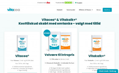 vitacea.dk screenshot