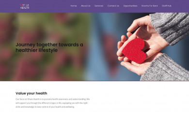 vitalehealth.com.au screenshot