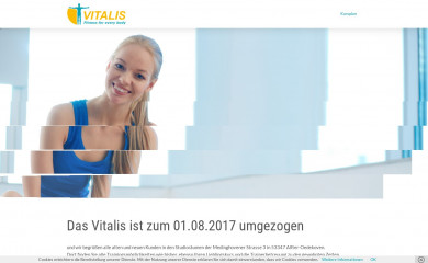 vitalisfitness.com screenshot