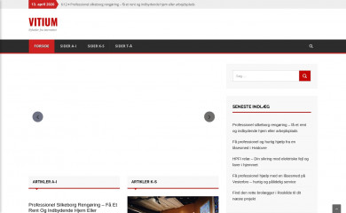 vitium.dk screenshot