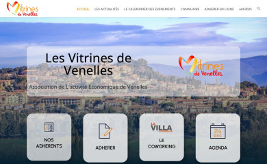 vitrinesvenelles.org screenshot