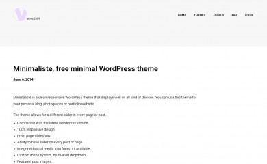Minimaliste screenshot