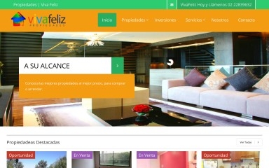 vivafeliz.cl screenshot