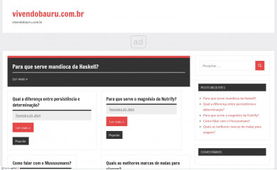 vivendobauru.com.br screenshot
