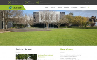 vivesco.com.au screenshot
