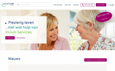 viviumservices.nl screenshot
