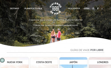 viviendodeviaje.com screenshot
