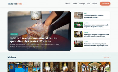 vivresurleau.fr screenshot