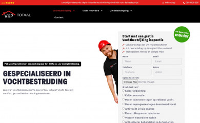 vkptotaalonderhoud.nl screenshot