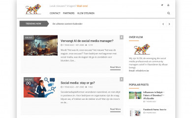 vlcm.be screenshot