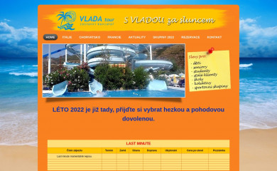 vladatour.cz screenshot
