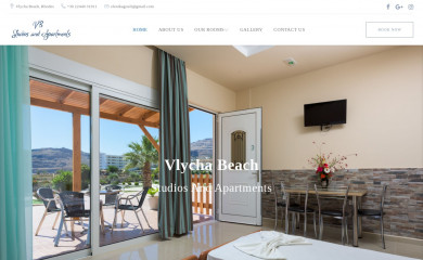 vlychabeach.gr screenshot
