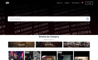 vncodes.in screenshot