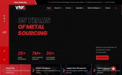 vnoutsourcing.com screenshot
