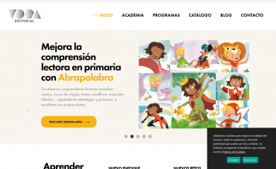 vocaeditorial.com screenshot