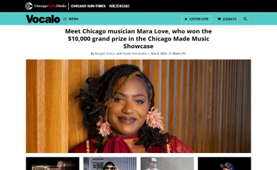 vocalo.org screenshot