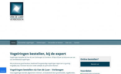 vogelringenbestellen.nl screenshot