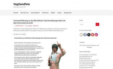 vogtlandfete.de screenshot