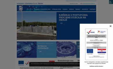 vodovodsib.hr screenshot
