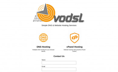 vodsl.com.au screenshot