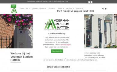 voermanmuseumhattem.nl screenshot