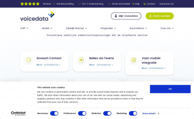 voicedata.nl screenshot