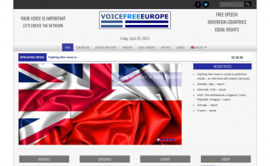voicefreeeurope.com screenshot