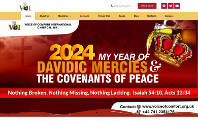voiceofcomfort.net screenshot