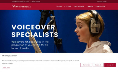 voiceovers-uk.com screenshot