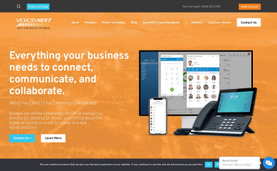 voicenext.com screenshot