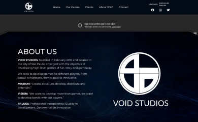 voidstudios.com.br screenshot