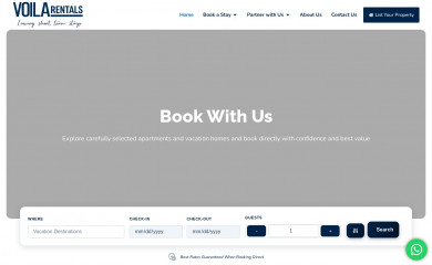 voilarentals.com screenshot