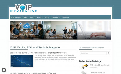 voip-information.de screenshot