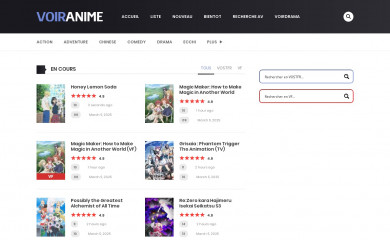 voiranime.com screenshot