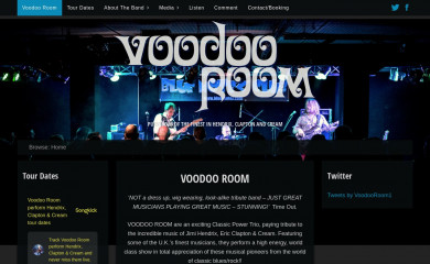 voodoo-room.com screenshot