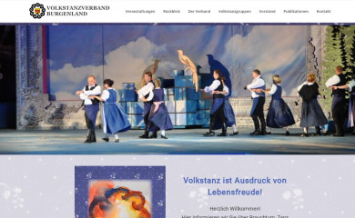 volkstanzverband-burgenland.at screenshot