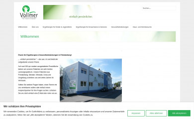 vollmer-ergotherapie.de screenshot