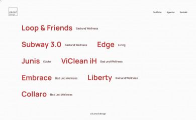 volume3-design.de screenshot