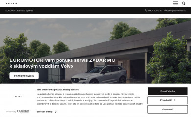 https://volvo.euromotor.sk/ screenshot