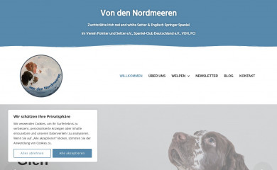 vondennordmeeren.de screenshot