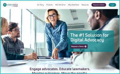 votervoice.net screenshot
