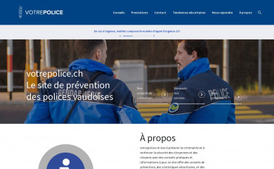votrepolice.ch screenshot