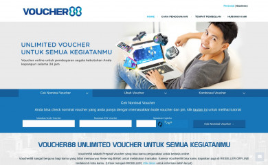 voucher88.asia screenshot